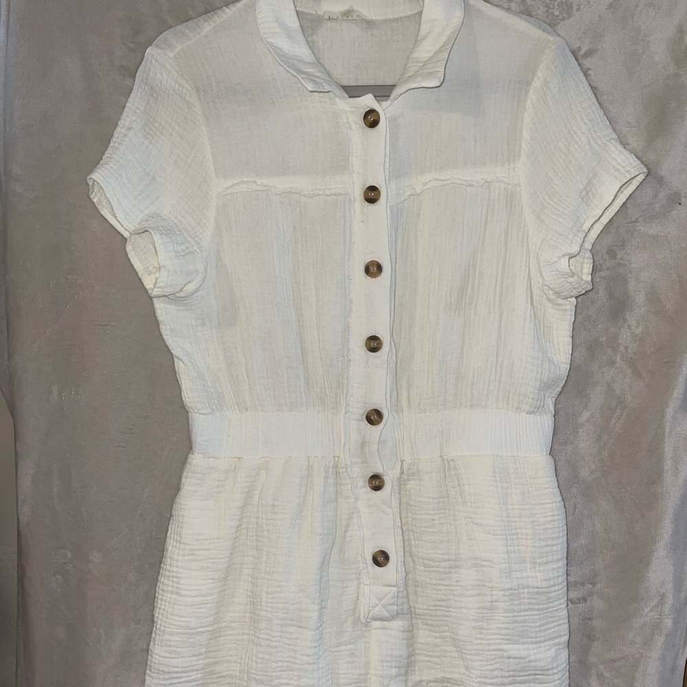 Bohme Cream Romper